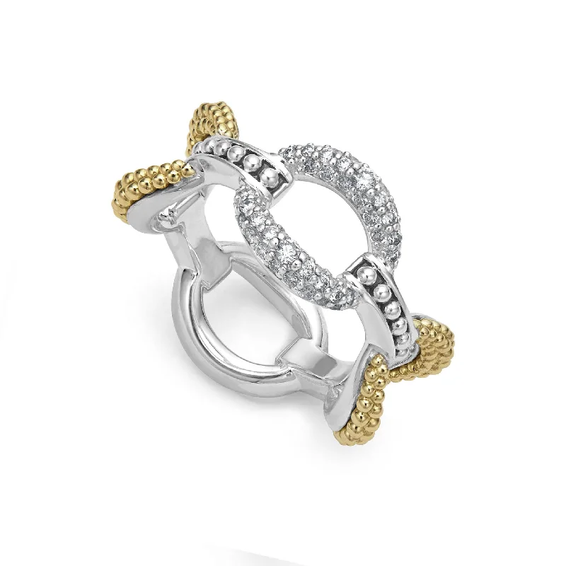 Knuckle - Duster Fashion Rings in Black - Plated Metal with Spike DetailsLarge 18K Gold Eternity Diamond Ring Knuckle - Duster Fashion Rings in Black - Plated Metal with Spike DetailsLarge 18K Gold Eternity Diamond Ring