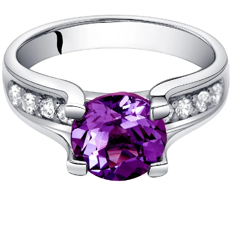 Tourmaline Gemstone Rings in 18K Two - Tone Gold with a Floral - Shaped Setting for a Feminine TouchSterling Silver 2.75 ct Color-changing Alexandrite Ring Tourmaline Gemstone Rings in 18K Two - Tone Gold with a Floral - Shaped Setting for a Feminine TouchSterling Silver 2.75 ct Color-changing Alexandrite Ring