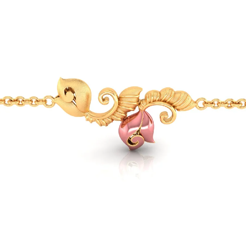 Signature - Design Women's Diamond Rings with a Brand - Specific Pattern and High - Quality Diamonds14k Gold Regal Pink Bracelet Signature - Design Women's Diamond Rings with a Brand - Specific Pattern and High - Quality Diamonds14k Gold Regal Pink Bracelet