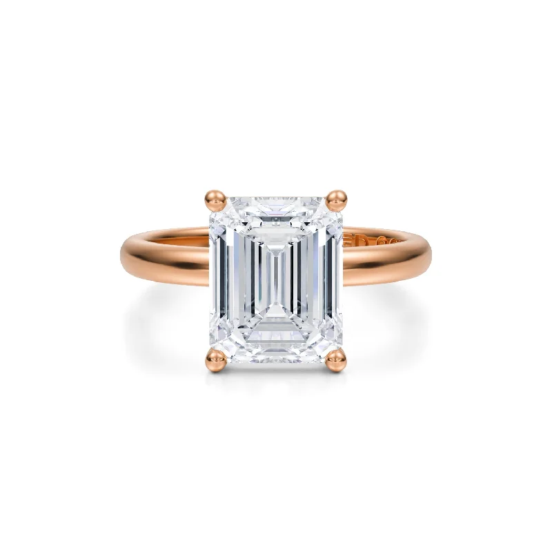 Men's Tourmaline Engagement Rings in 18K Two - Tone Gold with a Floral - Inspired SettingThree-Carat Emerald-Cut Brilliant Diamond Solitaire Engagement Ring Men's Tourmaline Engagement Rings in 18K Two - Tone Gold with a Floral - Inspired SettingThree-Carat Emerald-Cut Brilliant Diamond Solitaire Engagement Ring