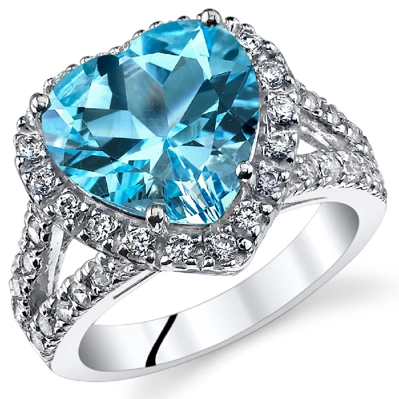 Tourmaline Gemstone Rings in 18K Two - Tone Gold with a Floral - Shaped Setting for a Feminine TouchSterling Silver 5.25 ct Swiss Blue Topaz Birthstone Ring Tourmaline Gemstone Rings in 18K Two - Tone Gold with a Floral - Shaped Setting for a Feminine TouchSterling Silver 5.25 ct Swiss Blue Topaz Birthstone Ring