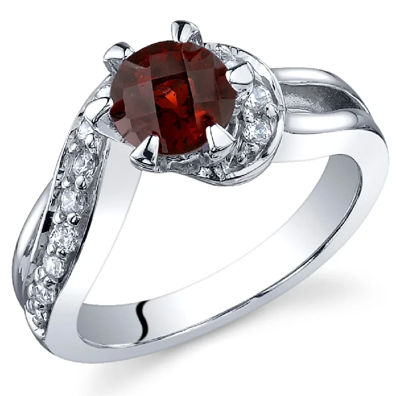 Tanzanite Gemstone Rings in 10K Gold with a Trilogy Design for a Sophisticated GiftSterling Silver 1 ct Garnet Birthstone Ring Tanzanite Gemstone Rings in 10K Gold with a Trilogy Design for a Sophisticated GiftSterling Silver 1 ct Garnet Birthstone Ring