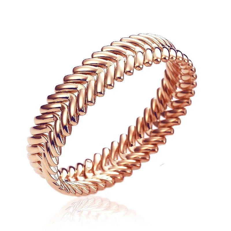 Maternity Bangles with Adjustable Sizes for Expectant Mothers Chimento Armillas 18ct Rose Gold Wide Arrow Head Bangle Maternity Bangles with Adjustable Sizes for Expectant Mothers Chimento Armillas 18ct Rose Gold Wide Arrow Head Bangle