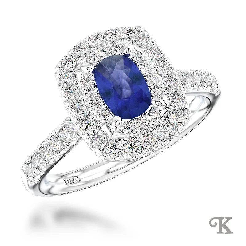 Men's Opal Engagement Rings in 10K Gold with a Milgrain - Trimmed BandSkye Duo Cushion Halo Men's Opal Engagement Rings in 10K Gold with a Milgrain - Trimmed BandSkye Duo Cushion Halo