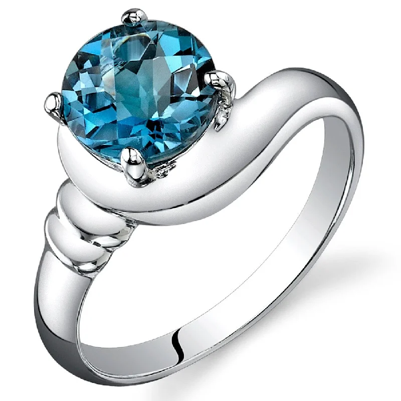 Citrine Gemstone Rings in Stainless Steel with a Stackable Design for a Trendy Everyday WearSterling Silver 1.5 ct London Blue Topaz Solitaire Ring Citrine Gemstone Rings in Stainless Steel with a Stackable Design for a Trendy Everyday WearSterling Silver 1.5 ct London Blue Topaz Solitaire Ring