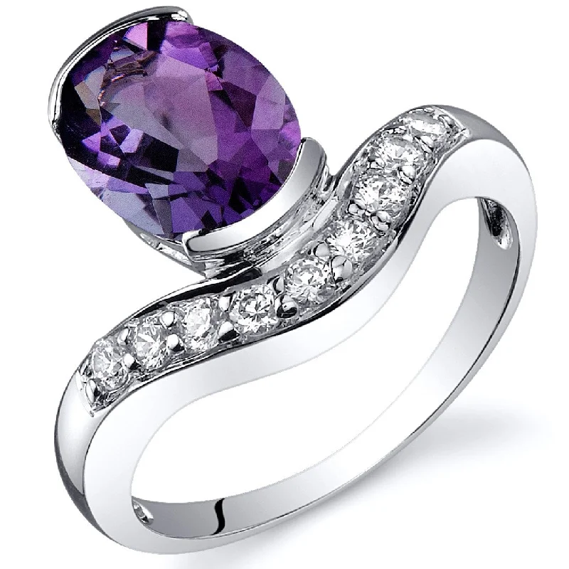 Sapphire Gemstone Rings in 18K White Gold with Diamond Accents for an Elegant EngagementSterling Silver 1.5 ct Amethyst Birthstone Ring Sapphire Gemstone Rings in 18K White Gold with Diamond Accents for an Elegant EngagementSterling Silver 1.5 ct Amethyst Birthstone Ring