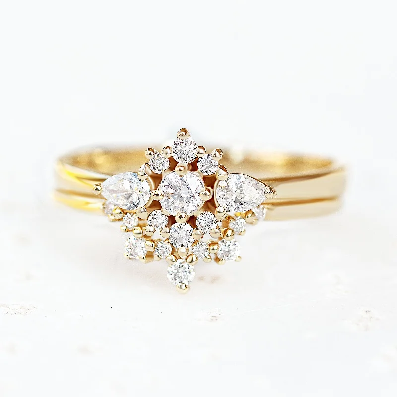 Women's Solitaire Diamond Rings with Round - Cut Diamonds and Platinum Settings for an Elegant EngagementDiamond Unique Engagement Rings Set, Iris & sparktickles Women's Solitaire Diamond Rings with Round - Cut Diamonds and Platinum Settings for an Elegant EngagementDiamond Unique Engagement Rings Set, Iris & sparktickles