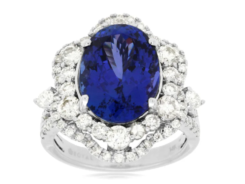 Vintage - Reproduction Fashion Rings in Bronze with Cameo - Style MedallionsBremer Jewelry Tanzanite and Diamond Fashion Ring in 14K White Gold (8.05ctw) Vintage - Reproduction Fashion Rings in Bronze with Cameo - Style MedallionsBremer Jewelry Tanzanite and Diamond Fashion Ring in 14K White Gold (8.05ctw)