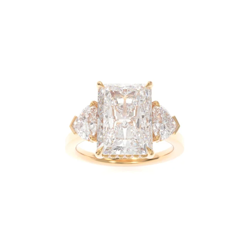 Men's Peridot Engagement Rings in 14K Gold - Filled Metal with a Micro - Pave SettingMichelle Solitaire (Heart Version) Radiant Men's Peridot Engagement Rings in 14K Gold - Filled Metal with a Micro - Pave SettingMichelle Solitaire (Heart Version) Radiant