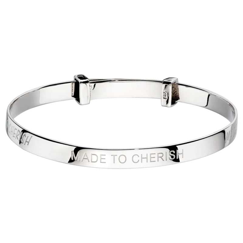 Adjustable Fabric Bangles with Embroidered Floral Designs Little Star Sterling Silver Cherish Baby Bangle Adjustable Fabric Bangles with Embroidered Floral Designs Little Star Sterling Silver Cherish Baby Bangle