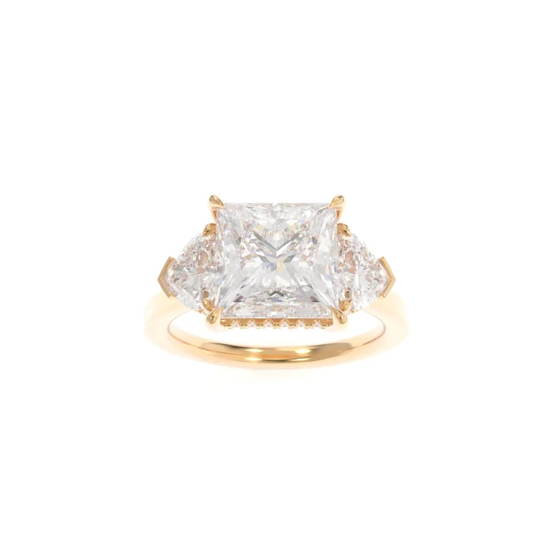 Men's Opal Engagement Rings in 10K Gold with a Milgrain - Trimmed BandMichelle Solitaire (Heart Version) Princess Men's Opal Engagement Rings in 10K Gold with a Milgrain - Trimmed BandMichelle Solitaire (Heart Version) Princess