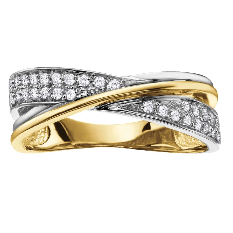 Marquise - Cut Women's Diamond Rings in Palladium for a Unique and Elongated ShapeUnique Crossover Two-Tone Gold and Diamond Ring Marquise - Cut Women's Diamond Rings in Palladium for a Unique and Elongated ShapeUnique Crossover Two-Tone Gold and Diamond Ring