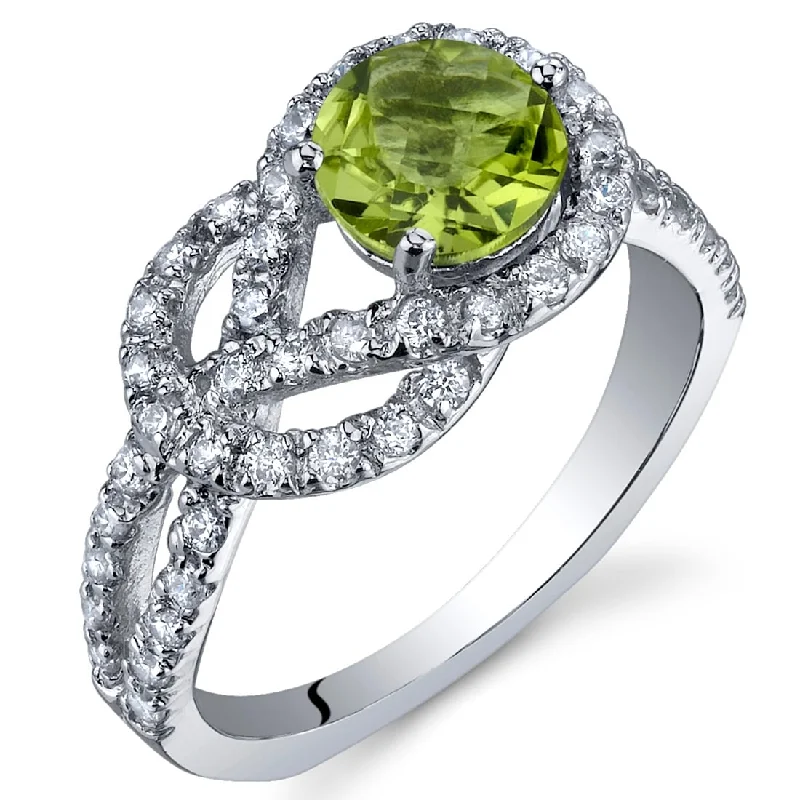 Moonstone Gemstone Rings in Silver - Plated Copper with a Celtic - Inspired Pattern for a Mystical VibeSterling Silver 0.75 ct Peridot Birthstone Ring Moonstone Gemstone Rings in Silver - Plated Copper with a Celtic - Inspired Pattern for a Mystical VibeSterling Silver 0.75 ct Peridot Birthstone Ring