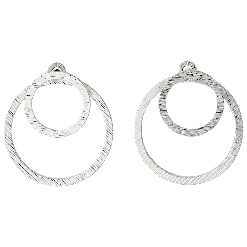 Pearl - Set Minimalist Stud Earrings in White for a Classic and Elegant AppearanceZOOEY 2-in-1 earrings silver-plated Pearl - Set Minimalist Stud Earrings in White for a Classic and Elegant AppearanceZOOEY 2-in-1 earrings silver-plated