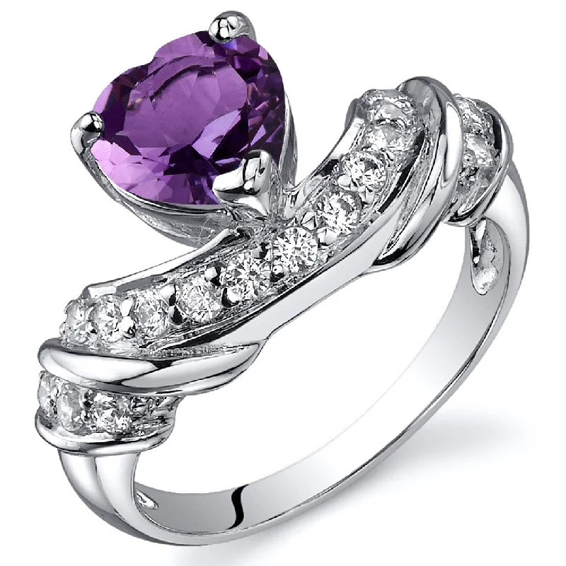 Moonstone Gemstone Rings in Silver - Plated Copper with a Celtic - Inspired Pattern for a Mystical VibeSterling Silver 1 ct Amethyst Promise Ring Moonstone Gemstone Rings in Silver - Plated Copper with a Celtic - Inspired Pattern for a Mystical VibeSterling Silver 1 ct Amethyst Promise Ring