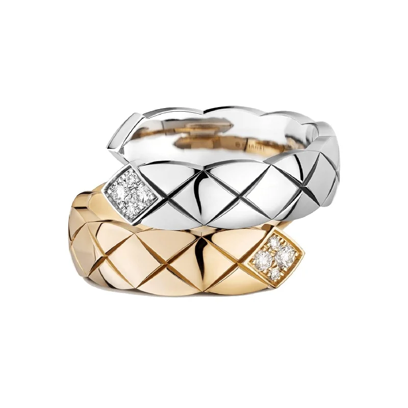 Open - Band Fashion Rings in Sterling Silver with Gemstone InlaysCoco Crush Toi et Moi Ring Open - Band Fashion Rings in Sterling Silver with Gemstone InlaysCoco Crush Toi et Moi Ring