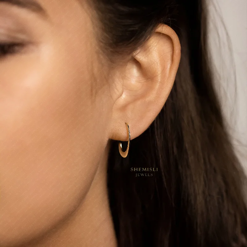 Men's Stainless Steel Skull Stud Earrings with Black Enamel for an Edgy and Rock - Inspired StyleThin C Shape Stud Earrings, Unisex, Gold, Silver - SS452 NOBKG Men's Stainless Steel Skull Stud Earrings with Black Enamel for an Edgy and Rock - Inspired StyleThin C Shape Stud Earrings, Unisex, Gold, Silver - SS452 NOBKG