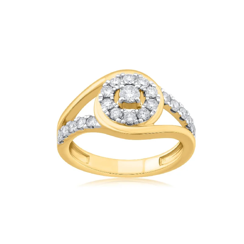 Marquise - Cut Women's Diamond Rings in Palladium for a Unique and Elongated Shape18K YG Fancy Diamond Ring-1pc Marquise - Cut Women's Diamond Rings in Palladium for a Unique and Elongated Shape18K YG Fancy Diamond Ring-1pc
