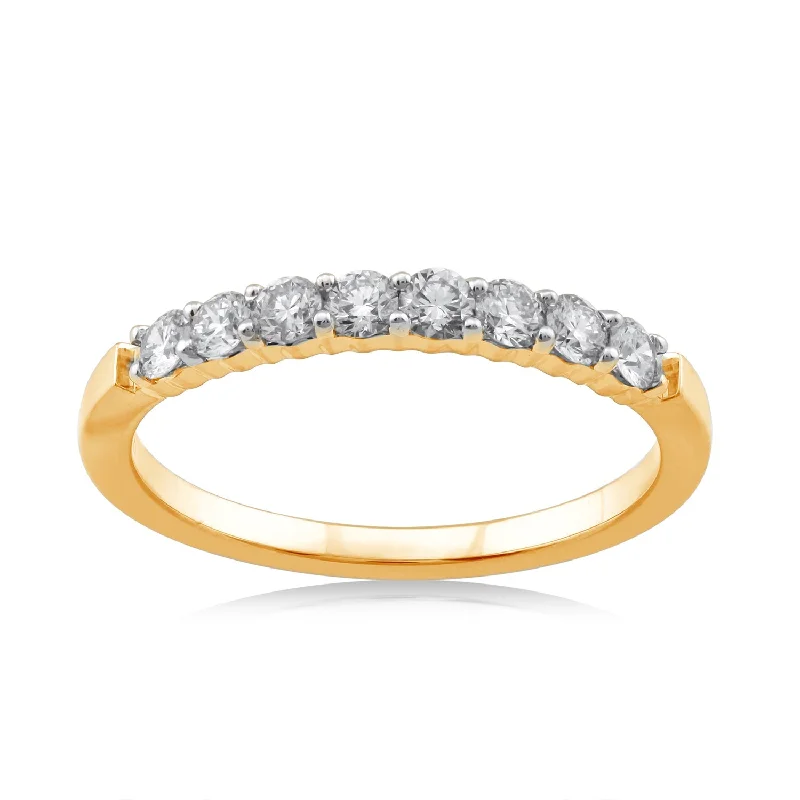 Marquise - Cut Women's Diamond Rings in Palladium for a Unique and Elongated Shape18K YG Band Diamond Ring-1pc Marquise - Cut Women's Diamond Rings in Palladium for a Unique and Elongated Shape18K YG Band Diamond Ring-1pc