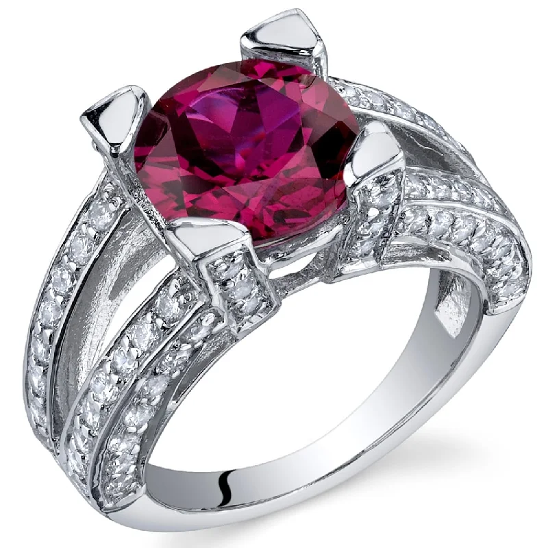 Tanzanite Gemstone Rings in 10K Gold with a Trilogy Design for a Sophisticated GiftSterling Silver 3.5 ct Created Ruby Birthstone Ring Tanzanite Gemstone Rings in 10K Gold with a Trilogy Design for a Sophisticated GiftSterling Silver 3.5 ct Created Ruby Birthstone Ring
