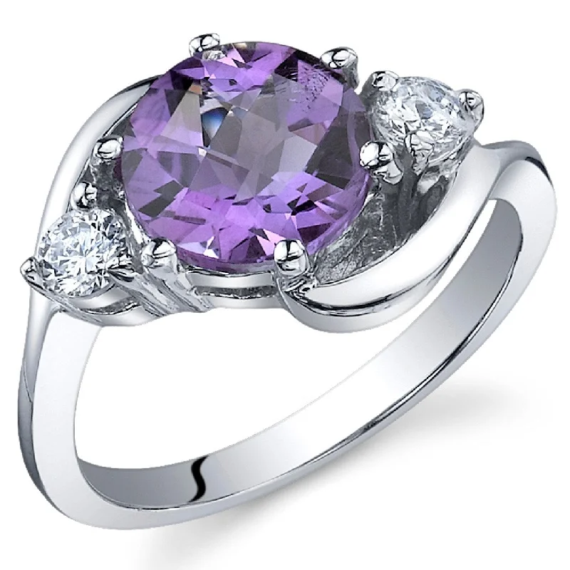 Sapphire Gemstone Rings in 18K White Gold with Diamond Accents for an Elegant EngagementSterling Silver 1.75 ct Amethyst Birthstone Ring Sapphire Gemstone Rings in 18K White Gold with Diamond Accents for an Elegant EngagementSterling Silver 1.75 ct Amethyst Birthstone Ring