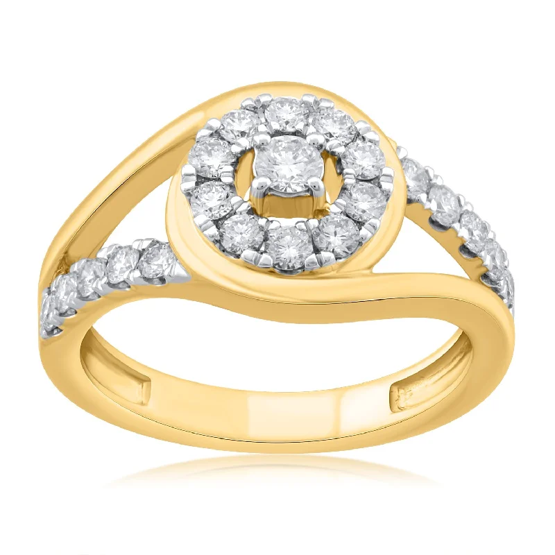 Marquise - Cut Women's Diamond Rings in Palladium for a Unique and Elongated Shape18K YG Fancy Diamond Ring-1pc Marquise - Cut Women's Diamond Rings in Palladium for a Unique and Elongated Shape18K YG Fancy Diamond Ring-1pc