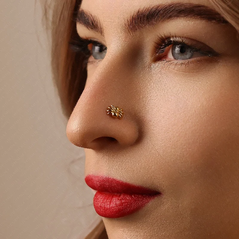 Rhinestone - Embellished Crown - Shaped Stud Earrings for a Princess - Inspired LookTiny Spider Threadless Flat Back Nose Stud, 20,18,16ga, 5-10mm, Unisex, Surgical Steel, SHEMISLI SS561 Rhinestone - Embellished Crown - Shaped Stud Earrings for a Princess - Inspired LookTiny Spider Threadless Flat Back Nose Stud, 20,18,16ga, 5-10mm, Unisex, Surgical Steel, SHEMISLI SS561