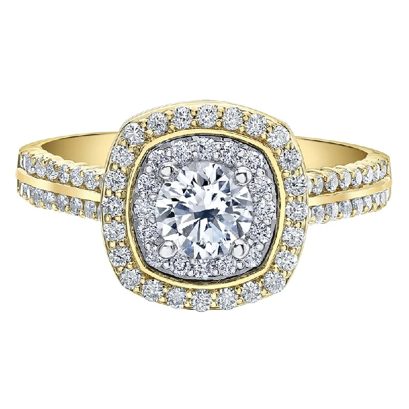 Marquise - Cut Women's Diamond Rings in Palladium for a Unique and Elongated ShapeCanadian Diamond Ring with Cushion Halo Marquise - Cut Women's Diamond Rings in Palladium for a Unique and Elongated ShapeCanadian Diamond Ring with Cushion Halo