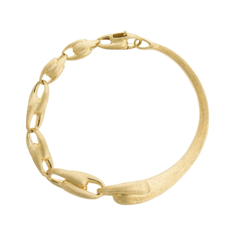 Bohemian - Inspired Bangles with Feather and Bead Accents Marco Bicego Lucia 18ct Yellow Gold Banglet D Bohemian - Inspired Bangles with Feather and Bead Accents Marco Bicego Lucia 18ct Yellow Gold Banglet D