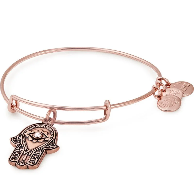 Animal - Print Bangles with Leopard or Zebra Patterns Alex And Ani Rose Gold Hand of Fatima Charm Bangle Animal - Print Bangles with Leopard or Zebra Patterns Alex And Ani Rose Gold Hand of Fatima Charm Bangle