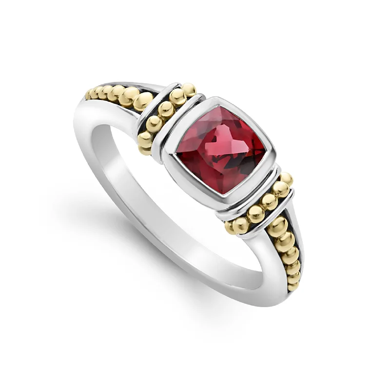 Open - Band Fashion Rings in Sterling Silver with Gemstone InlaysRhodolite Garnet Ring (Size 6) Open - Band Fashion Rings in Sterling Silver with Gemstone InlaysRhodolite Garnet Ring (Size 6)