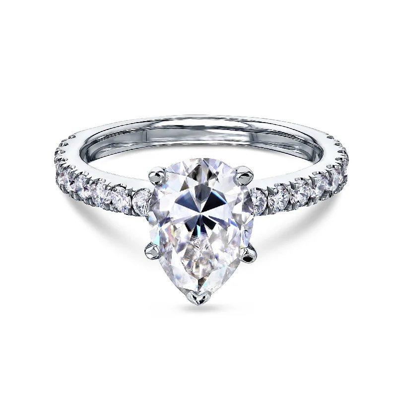 Men's Agate Engagement Rings in Sterling Silver with a Mosaic - Style Inlay2.1ct Pear Moissanite Ring Men's Agate Engagement Rings in Sterling Silver with a Mosaic - Style Inlay2.1ct Pear Moissanite Ring