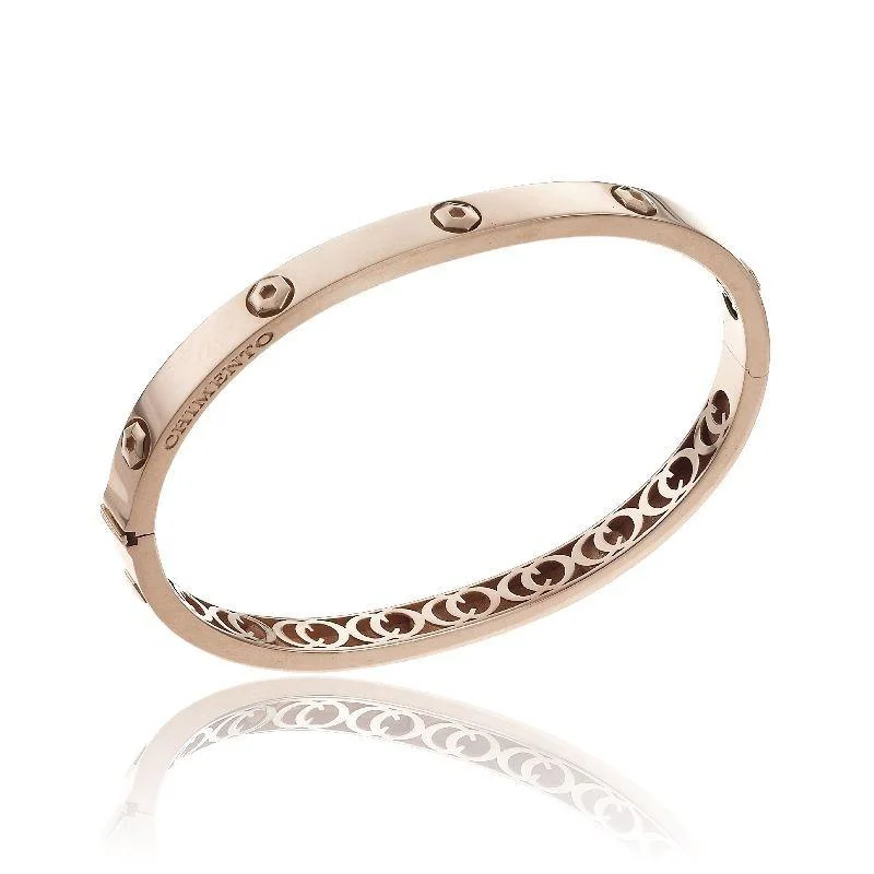 Sustainable Bamboo Bangles with Natural Finishes Chimento Armillas Be Mine 18ct Rose Gold Bangle Sustainable Bamboo Bangles with Natural Finishes Chimento Armillas Be Mine 18ct Rose Gold Bangle