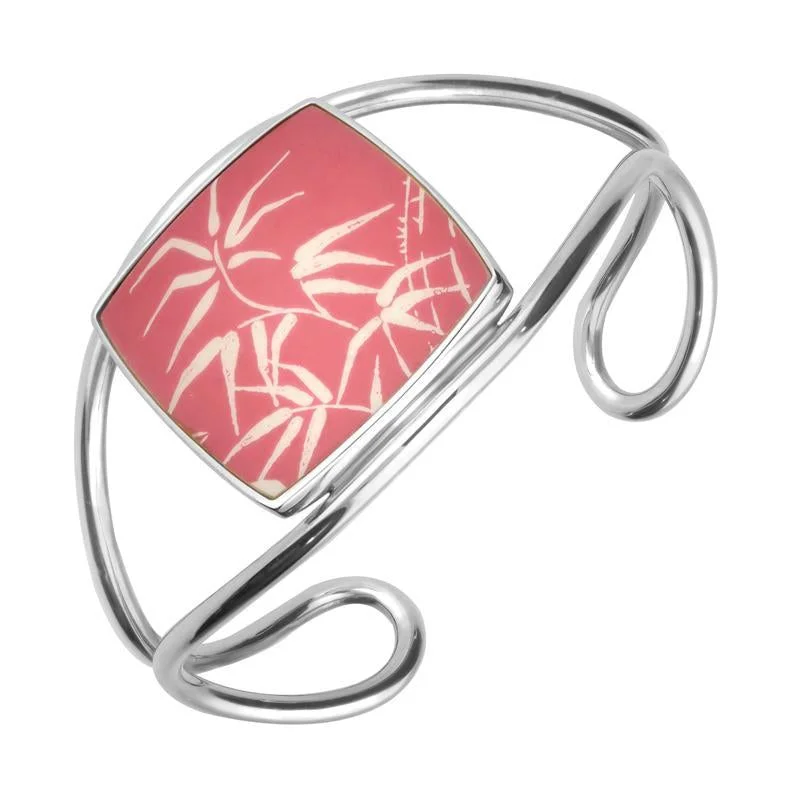 Maternity Bangles with Adjustable Sizes for Expectant Mothers Sterling Silver Royal Crown Derby Pink Cushion Bangle D Maternity Bangles with Adjustable Sizes for Expectant Mothers Sterling Silver Royal Crown Derby Pink Cushion Bangle D