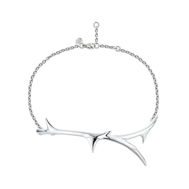 Shaun Leane Rose Thorn Sterling Silver Horizontal Bracelet
