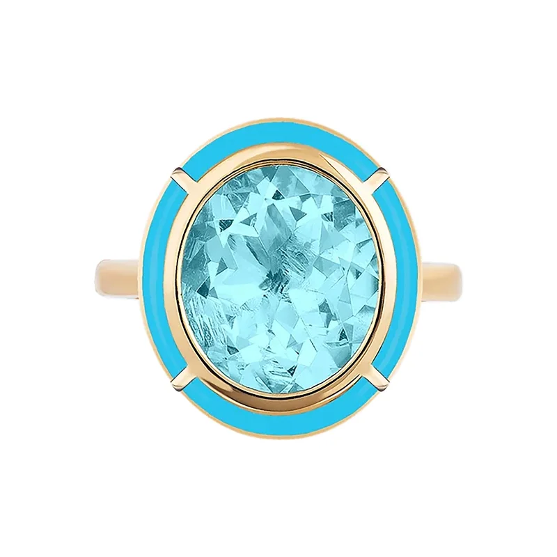 Textured Fashion Rings in Pewter with Hammered and Embossed SurfacesBlue Topaz and Turquoise Oval Ring Textured Fashion Rings in Pewter with Hammered and Embossed SurfacesBlue Topaz and Turquoise Oval Ring