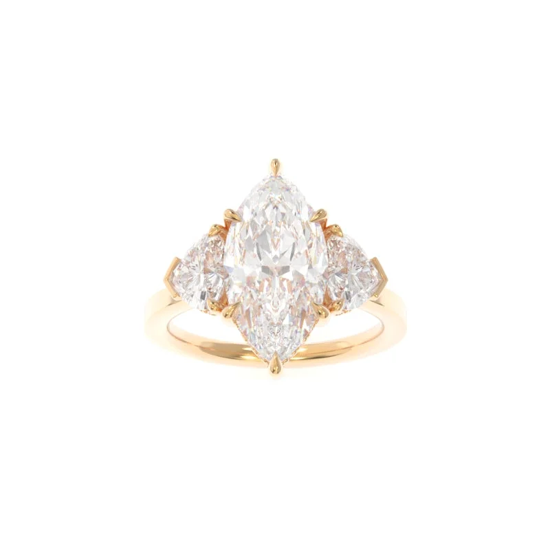 Men's Peridot Engagement Rings in 14K Gold - Filled Metal with a Micro - Pave SettingMichelle Solitaire (Heart Version) Marquise Men's Peridot Engagement Rings in 14K Gold - Filled Metal with a Micro - Pave SettingMichelle Solitaire (Heart Version) Marquise