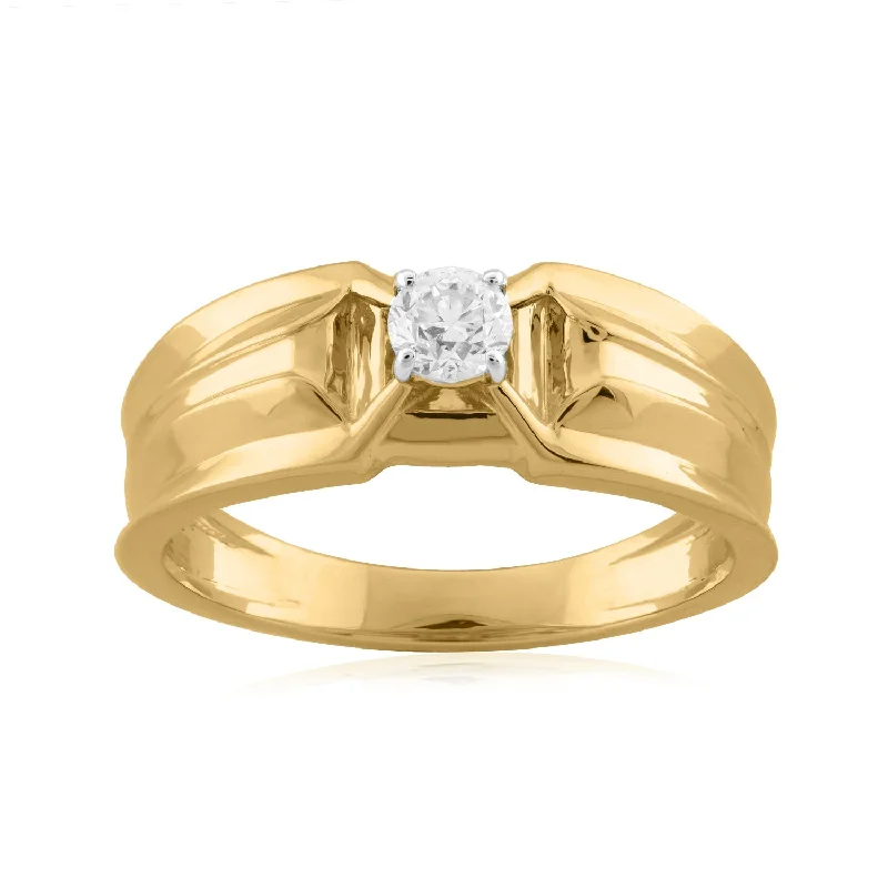 Art Deco - Inspired Women's Diamond Rings with Geometric Designs and Baguette - Cut Diamonds18K YG Men Diamond Solitaire Ring-1pc Art Deco - Inspired Women's Diamond Rings with Geometric Designs and Baguette - Cut Diamonds18K YG Men Diamond Solitaire Ring-1pc