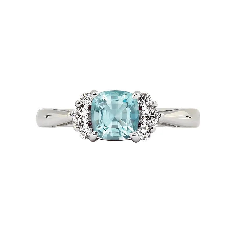 Pearl - Adorned Fashion Rings in Gold - Tone Alloy for a Sophisticated LookAquamarine and Diamond Ring Pearl - Adorned Fashion Rings in Gold - Tone Alloy for a Sophisticated LookAquamarine and Diamond Ring