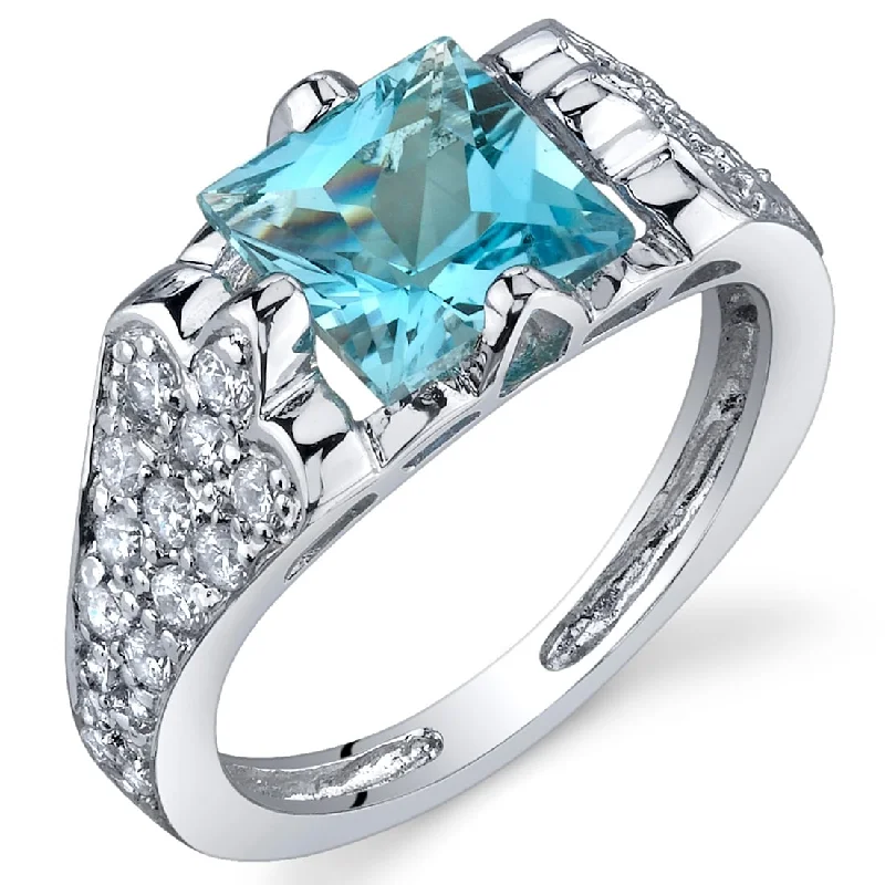 Iolite Gemstone Rings in 10K Gold with a Twisted Band for a Distinctive and Stylish AccessorySterling Silver 1.75 ct Swiss Blue Topaz Birthstone Ring Iolite Gemstone Rings in 10K Gold with a Twisted Band for a Distinctive and Stylish AccessorySterling Silver 1.75 ct Swiss Blue Topaz Birthstone Ring