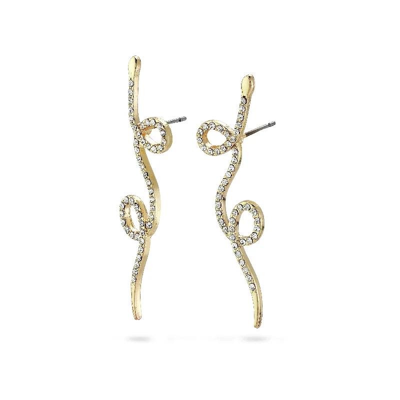 Kids' Plastic Animal - Shaped Stud Earrings in Bright Colors for a Fun and Safe AccessoryEBBA crystal snake earrings gold-plated Kids' Plastic Animal - Shaped Stud Earrings in Bright Colors for a Fun and Safe AccessoryEBBA crystal snake earrings gold-plated