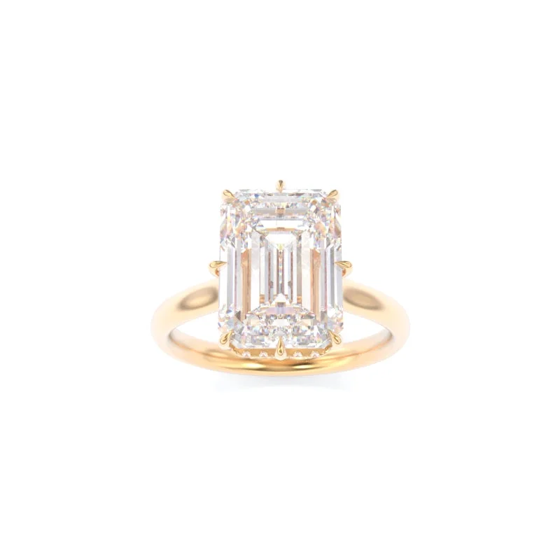 Men's Peridot Engagement Rings in 14K Gold - Filled Metal with a Micro - Pave SettingLynnieBeth Solitaire Emerald Men's Peridot Engagement Rings in 14K Gold - Filled Metal with a Micro - Pave SettingLynnieBeth Solitaire Emerald