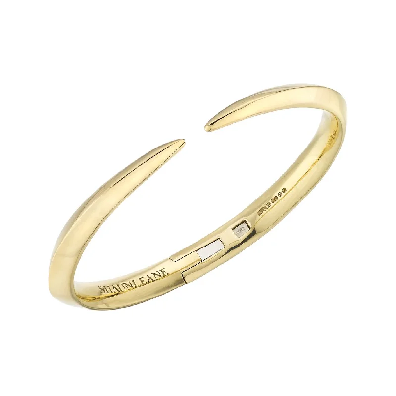 Animal - Print Bangles with Leopard or Zebra Patterns Shaun Leane Sabre 18ct Yellow Gold Medium Bangle Animal - Print Bangles with Leopard or Zebra Patterns Shaun Leane Sabre 18ct Yellow Gold Medium Bangle