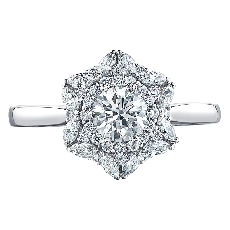 Art Deco - Inspired Women's Diamond Rings with Geometric Designs and Baguette - Cut DiamondsUnique Vintage Inspired Canadian Diamond Ring Art Deco - Inspired Women's Diamond Rings with Geometric Designs and Baguette - Cut DiamondsUnique Vintage Inspired Canadian Diamond Ring