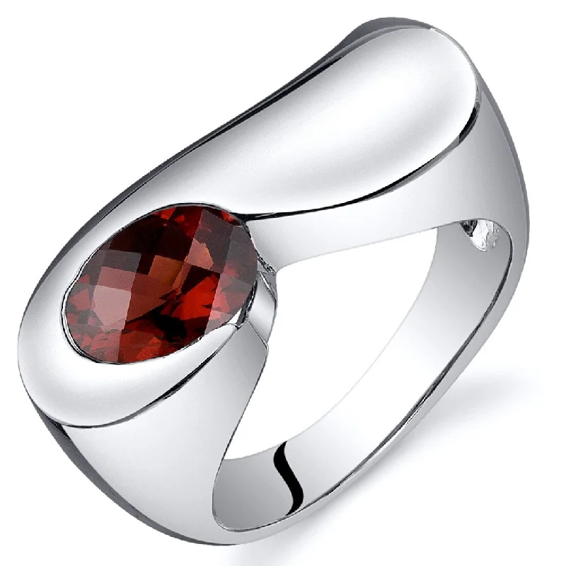 Garnet Gemstone Rings in 18K Gold Vermeil with Intricate Engravings for a Traditional AestheticSterling Silver 1.5 ct Garnet Solitaire Ring Garnet Gemstone Rings in 18K Gold Vermeil with Intricate Engravings for a Traditional AestheticSterling Silver 1.5 ct Garnet Solitaire Ring
