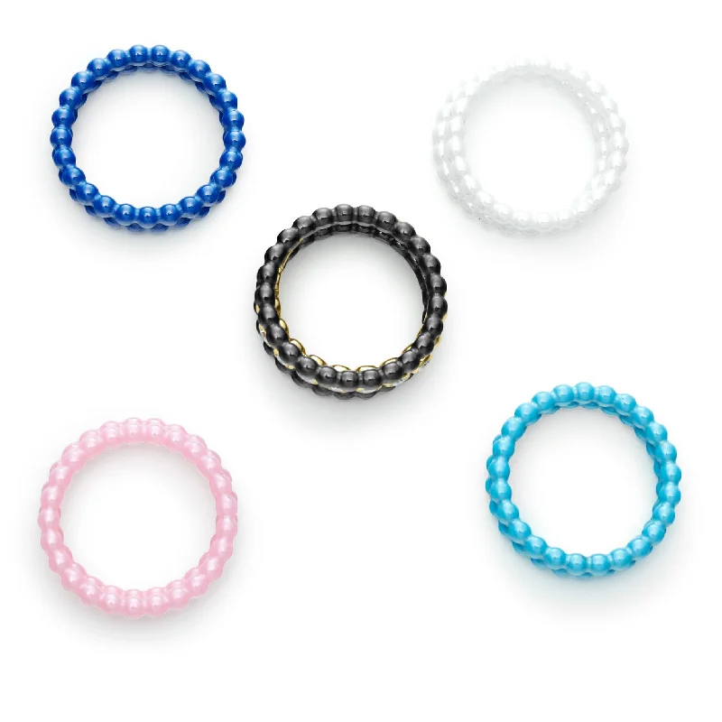 Bohemian - Style Fashion Rings with Turquoise and Silver Filigree for a Free - Spirited Look18k Gold Diamond Stacking Ring Set (Size 6) Bohemian - Style Fashion Rings with Turquoise and Silver Filigree for a Free - Spirited Look18k Gold Diamond Stacking Ring Set (Size 6)