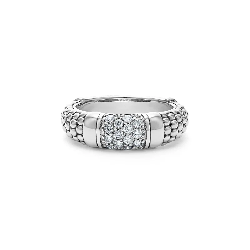 Minimalist Fashion Rings in Stainless Steel with a Single Solitaire CrystalCaviar Diamond Ring (Size 7) Minimalist Fashion Rings in Stainless Steel with a Single Solitaire CrystalCaviar Diamond Ring (Size 7)