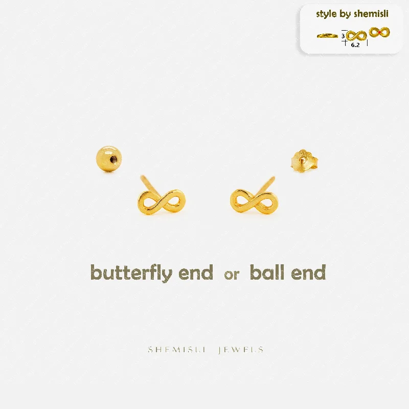 Amethyst - Gemstone Stud Earrings in Purple for a Sophisticated and Birthstone - Inspired PieceDainty Infinity Sign Studs Earrings, Unisex, Gold, Silver SHEMISLI SS805 Butterfly End, SS806 Screw Ball End (Type A) Amethyst - Gemstone Stud Earrings in Purple for a Sophisticated and Birthstone - Inspired PieceDainty Infinity Sign Studs Earrings, Unisex, Gold, Silver SHEMISLI SS805 Butterfly End, SS806 Screw Ball End (Type A)