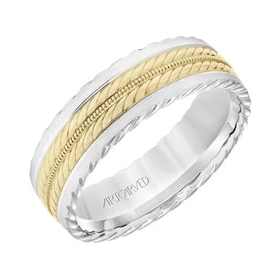 Men's Citrine Engagement Rings in Stainless Steel with a Stackable Band DesignLow Dome Flat Edge Carved Wedding Band 11-WV8726P7-L.00 Men's Citrine Engagement Rings in Stainless Steel with a Stackable Band DesignLow Dome Flat Edge Carved Wedding Band 11-WV8726P7-L.00