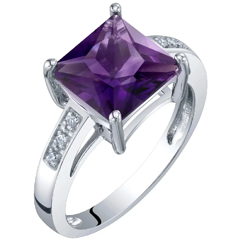 Ruby Gemstone Rings in 14K Yellow Gold with a Solitaire Setting for a Classic and Bold Statement14k White Gold 2.03ct Amethyst and Diamond Ring Ruby Gemstone Rings in 14K Yellow Gold with a Solitaire Setting for a Classic and Bold Statement14k White Gold 2.03ct Amethyst and Diamond Ring